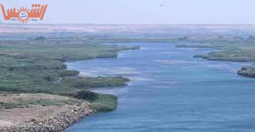 انحسار نهر الفرات